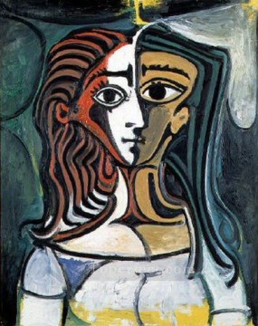  s - Bust of Woman 3 1940 cubism Pablo Picasso